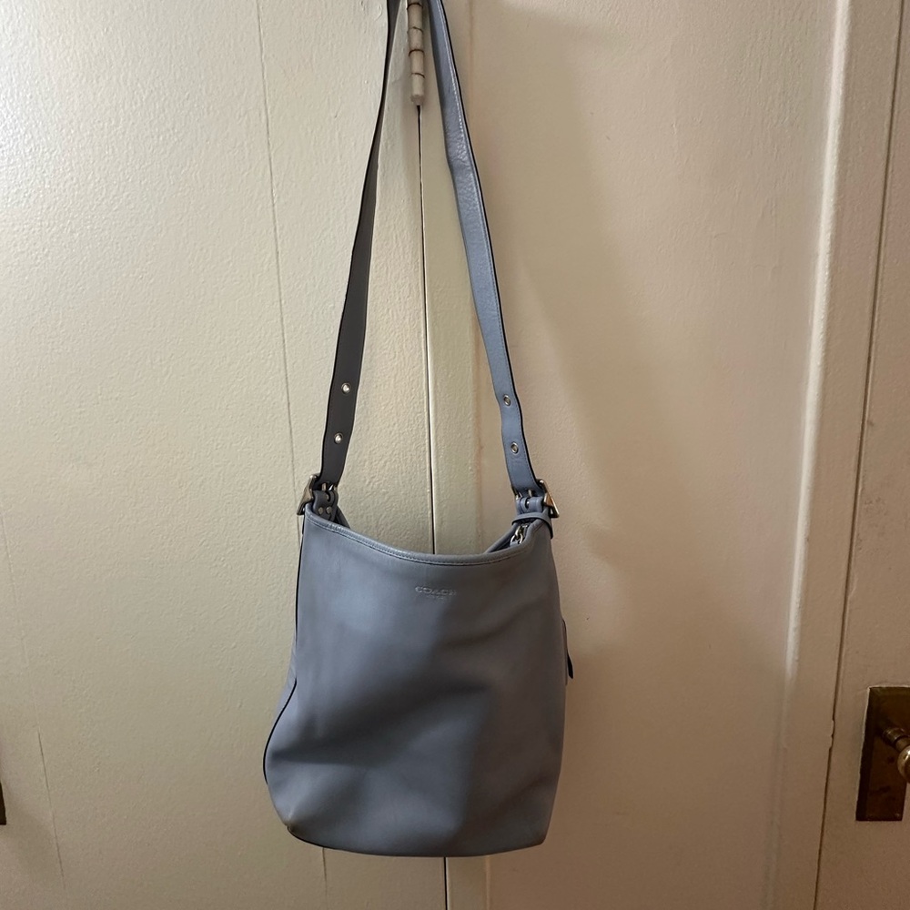 Coach Legacy Tassel Bucket Bag